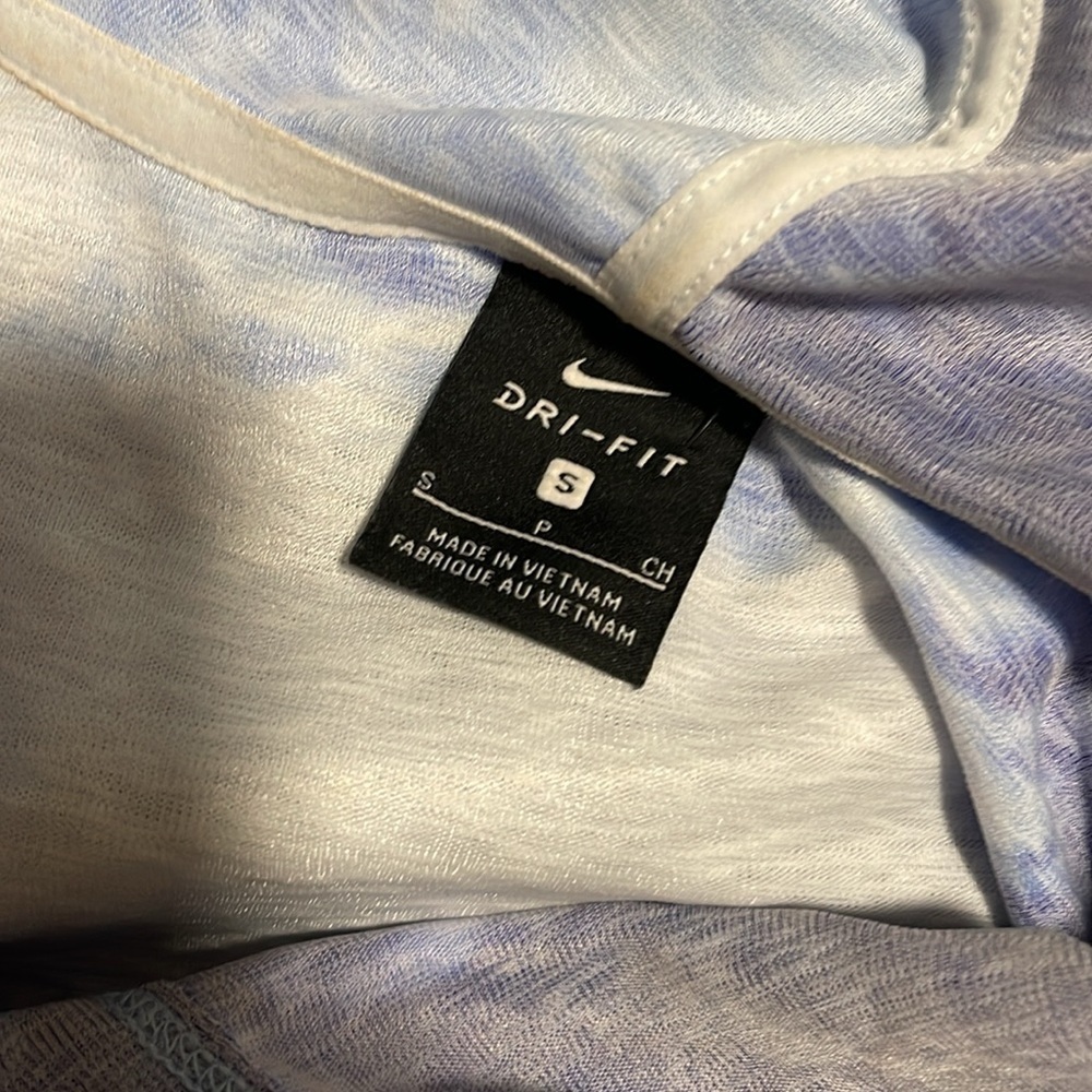 Nike Ikon Clash Cloud Blue Tie Dye Hoodie Sweatshirt Small oversized - Picture 3 of 7